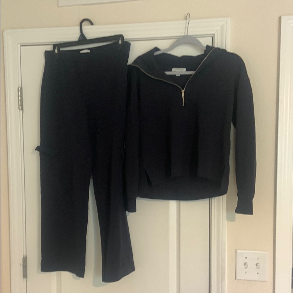 Free Assembly Set Navy Women's Jumpsuit Set Small